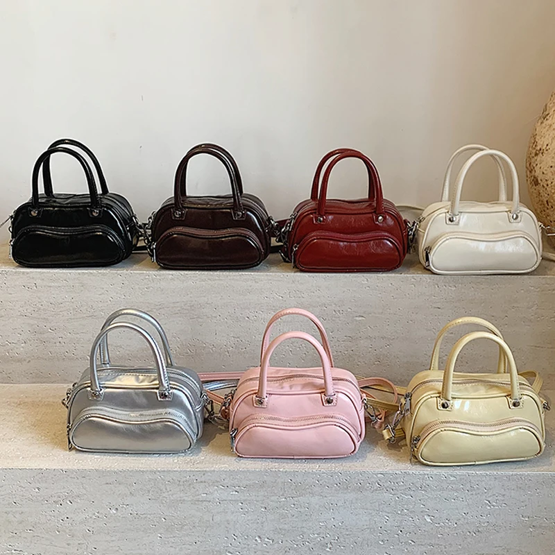 2025 جديد عصري متعدد الاستخدامات حقائب يد نسائية صغيرة فاخرة الإناث ركاب حقائب كتف مفردة لطيف Crossbody محفظة الكتف