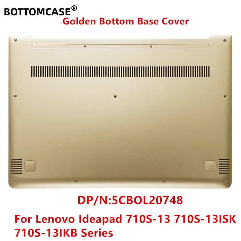 BOTTOMCASE® NEW Laptop For Lenovo Ideapad 710S-13 710S-13ISK 710S-13IKB Series Bottom Base Cover Lower Case 5CBOL20748