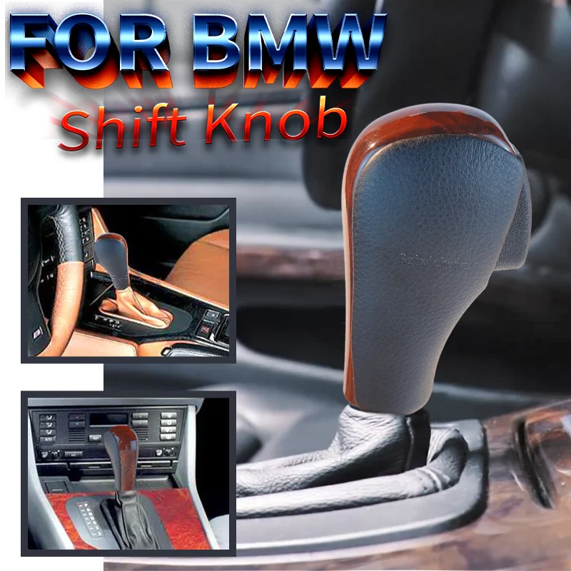 For BMW E36 E38 E39 E46 E53 E60 E61 E83 Z3 X3 X5 Automatic Short Type Gearball Shift Knob Handball