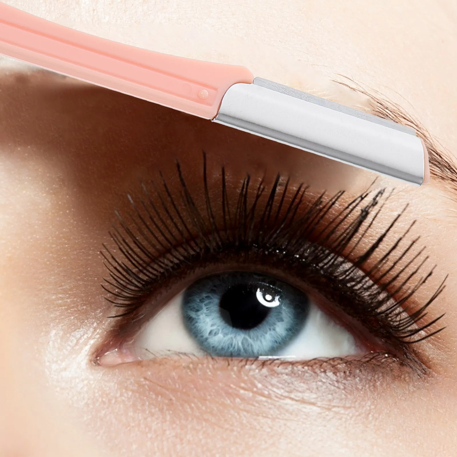 

Набор из 3-х бритв для бровей из нержавеющей стали, триммер для удаления волос на лице, портативный легкий инструмент для коррекции бровей для начинающих