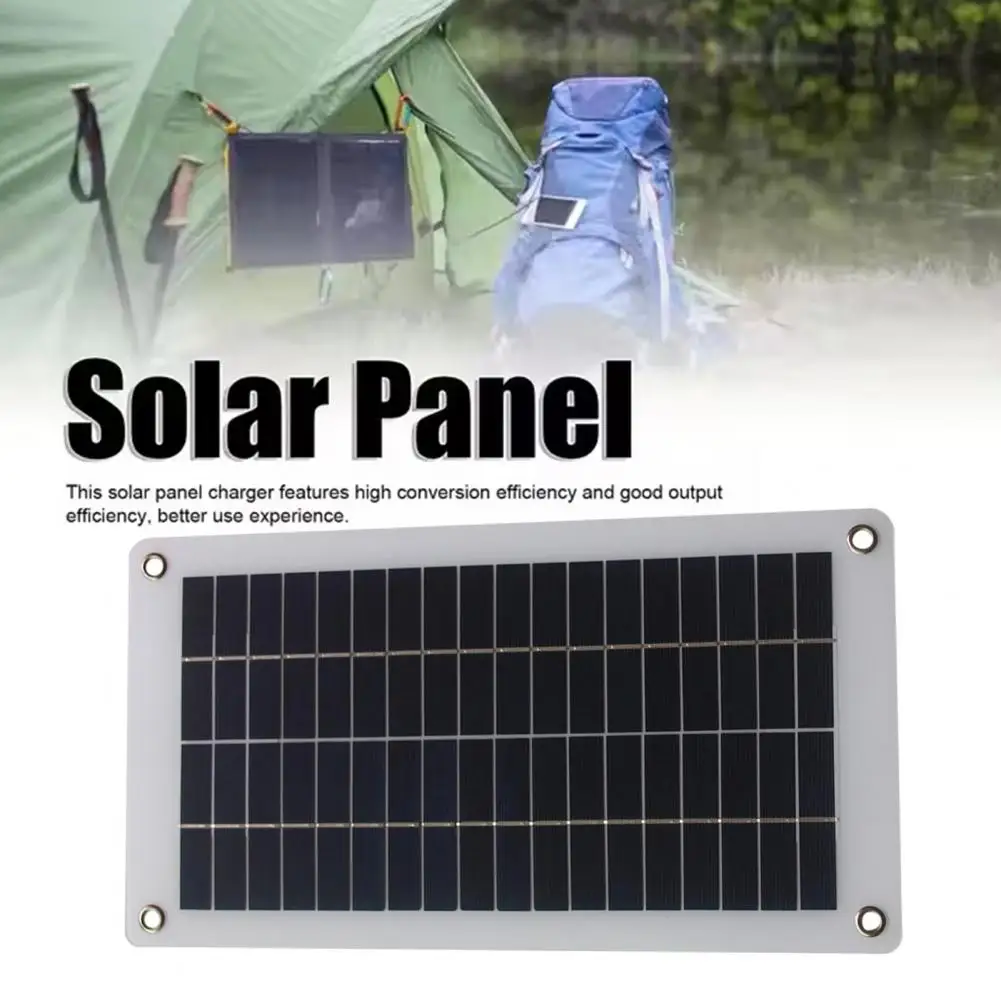 

Flexible Solar Panel 10w Polycrystalline Solar Panel with Dual Usb for Outdoor Activities Camping Hiking Cycling for Mobile