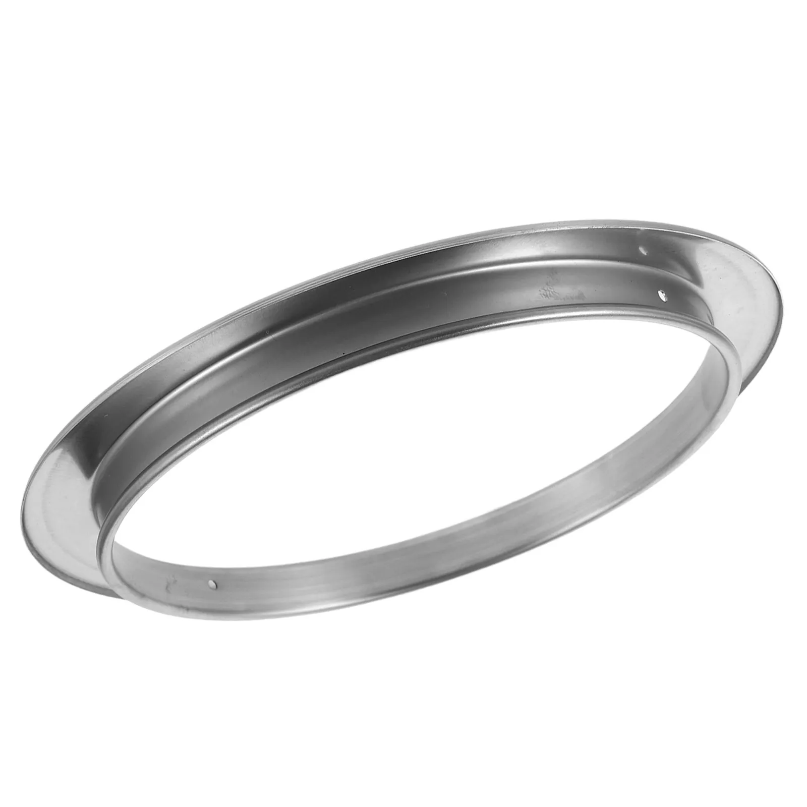 Stainless Steel Countertop Trash Can Lid Ring Recessed Garbage Chute Cover Kitchen Bathroom Cabinet 238mm