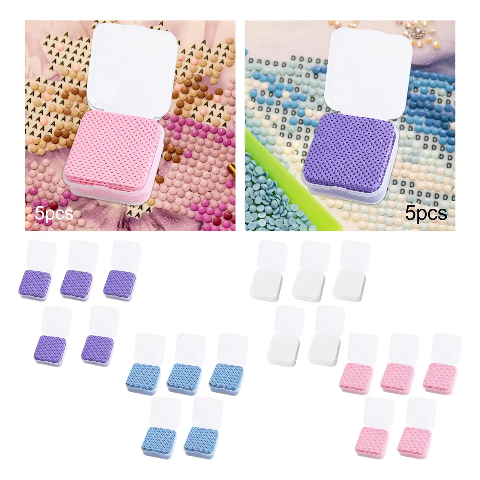 250 pezzi di rimozione colla per pittura diamante pulire tampone di pulizia accessori per utensili in tessuto rimozione smalto per unghie detergente per colla per estensione ciglia