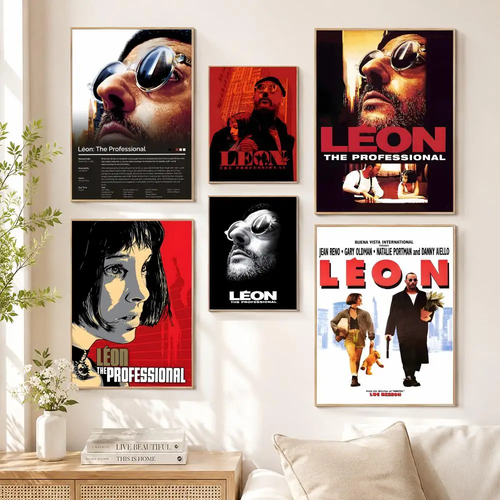 Leon The Professional Film Poster Wall Art Print Poster Decorative Mural Home Decor Gift Unframed
