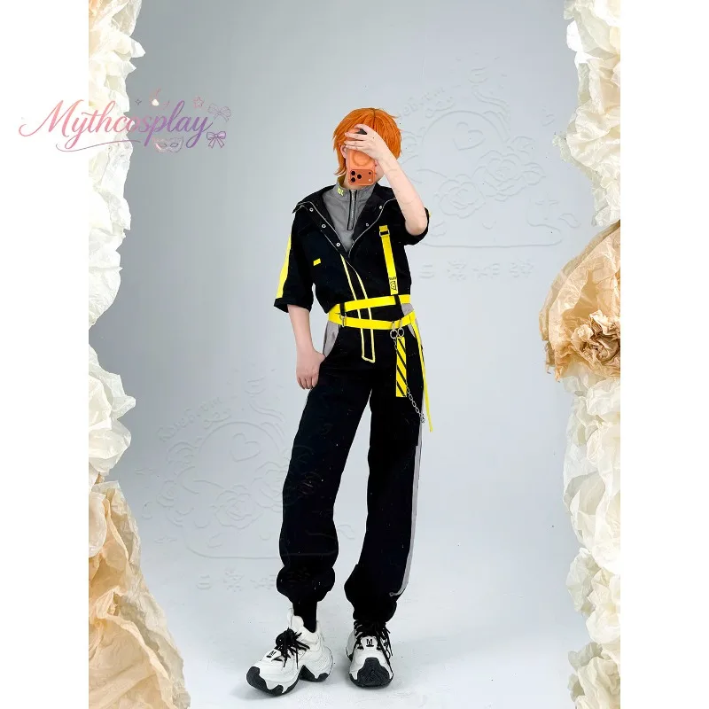 Shinonome Akito Cosplay Costume Project Sekai Shinonome Akito Costume VBS 7th Box Full Set Halloween Carnival Party MythCosplay