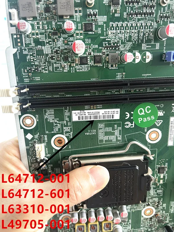 Original For HP Prodesk 400 G6 SFF Motherboard L64712-001 L64712-601 L63310-001 L49705-001 LGA 1151 DDR4