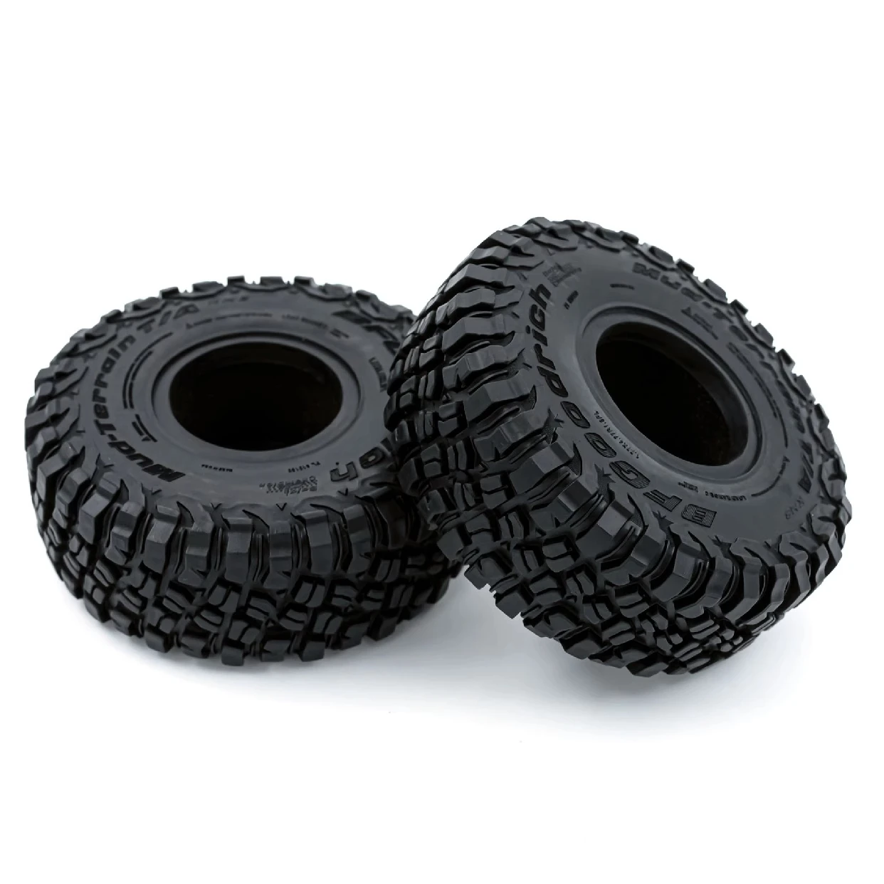 2 uds neumáticos de 1,9 pulgadas BFGoodrich 117MM Baja 1000 neumáticos especiales para 1/10 coche trepador de control remoto Traxxas TRX4 AXIAL SCX10 RC4WD piezas de bricolaje