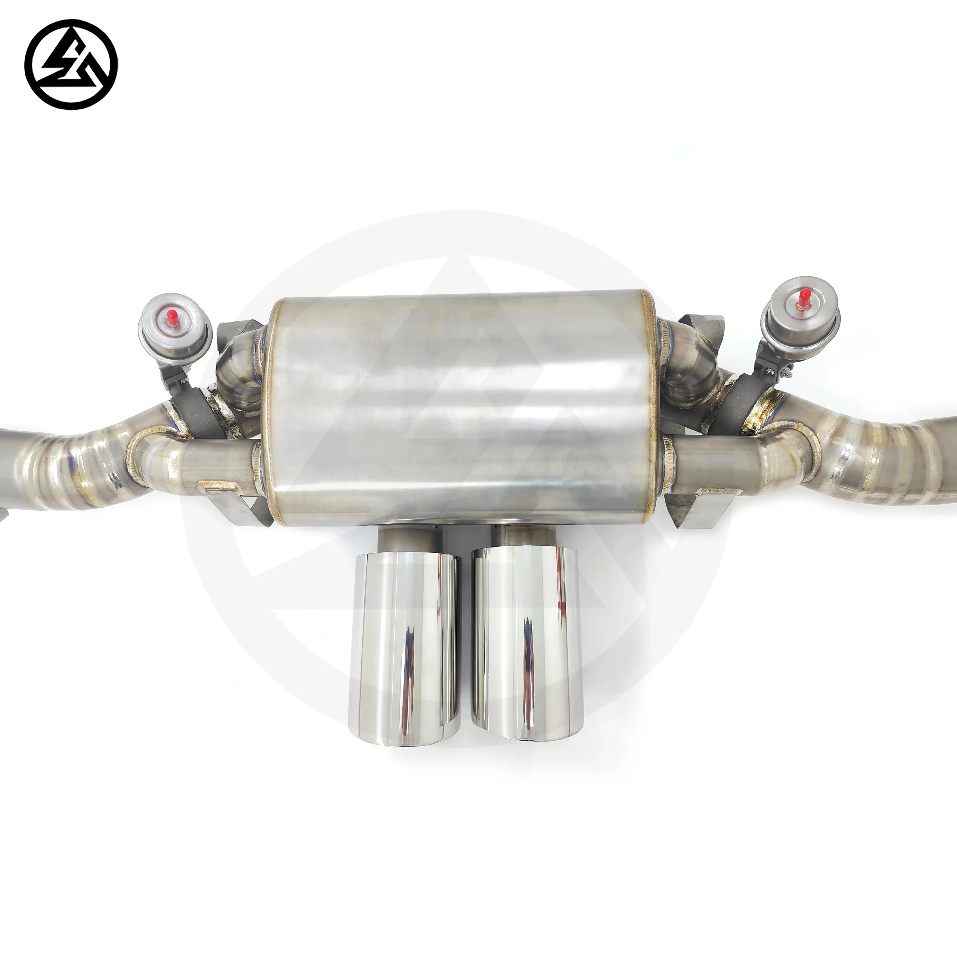 

Valvetronic Titanium Exhaust for Porsche 911 992 GT3 2021-2023 Valved Axleback Muffler Exhaust Tips