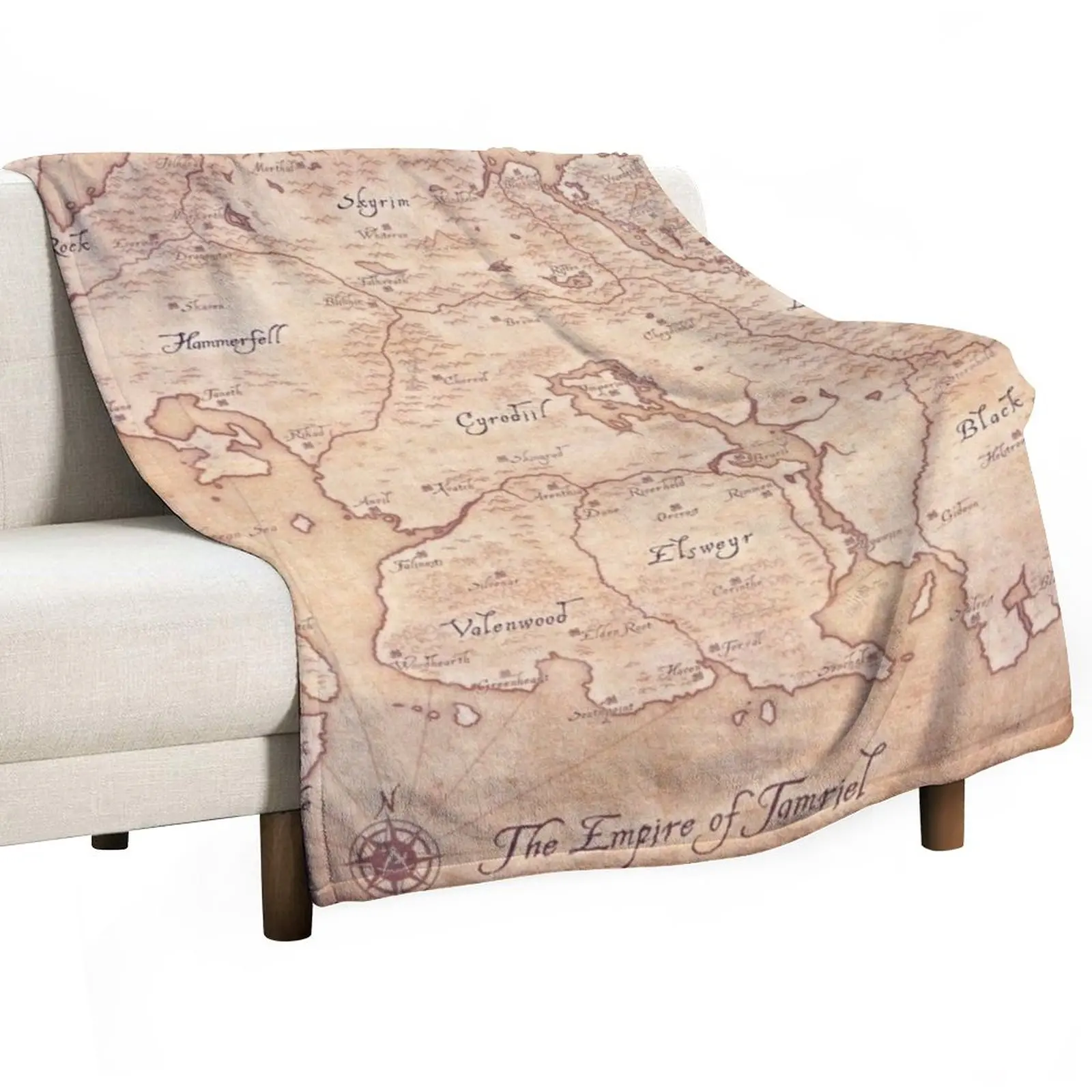 

Tamriel Throw Blanket Sofa Blanket Sleeping Bag Blanket Cute Blanket Moving Blanket