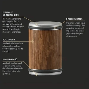 Rolling Messer Spitzer gerade Border -Kit, Rollenmesserschärfen mit Branchendiamanten, Kochmesserset, schnelle Lieferung, 2024 10 Hauptverkaufsjungen - №10