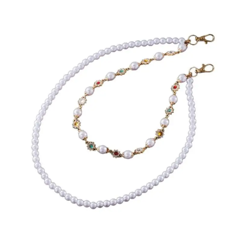 

A52E Регулируемая поясная цепочка с жемчугом для женщин и девочек, стильные брюки, ювелирный аксессуар