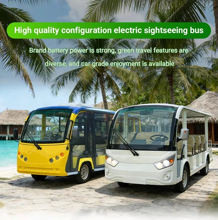 lsv Custom New Design Electric Sightseeing Bus Lithium/Lead Acid Battery Customizable Seating Premium Comfort (25-40km/h)