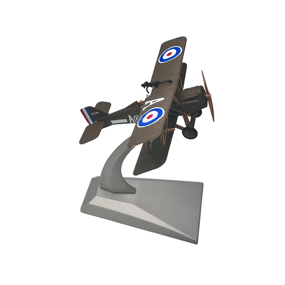 1:72 Scale WWI Royal Air Force SE 5A Biplane Propeller Fighter Diecast Metal Airplane Plane Aircraft Model Toy Children Gitf