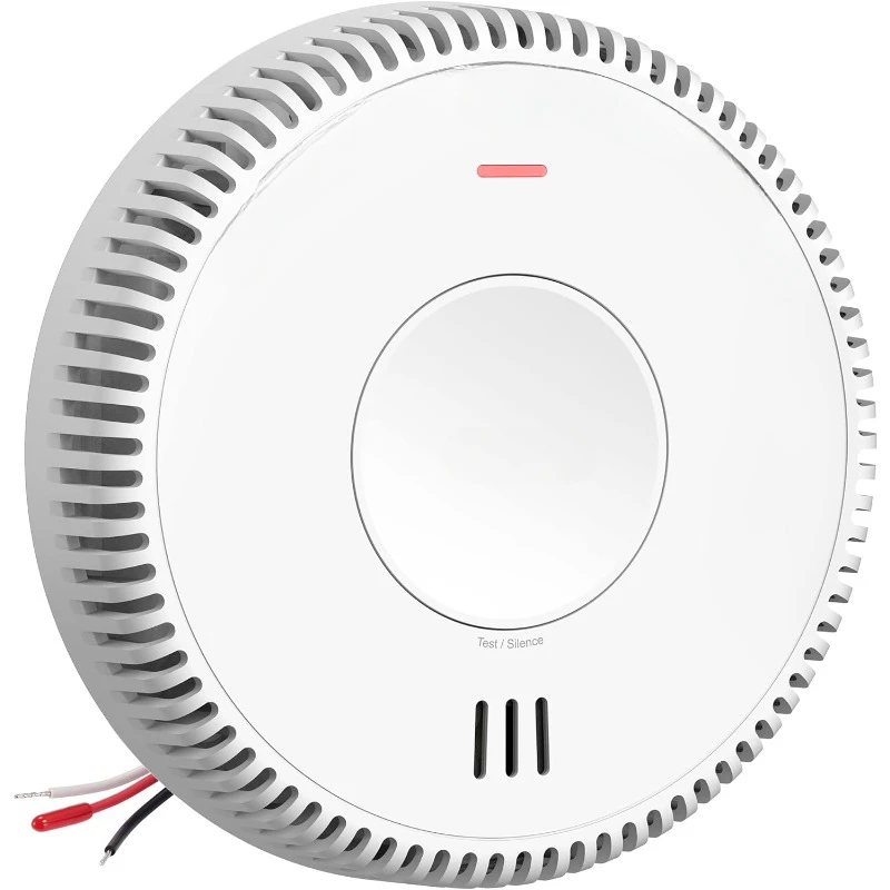 Hardwired Combination Smoke and Carbon Monoxide Detector, Hardwired Interconnected Smoke and CO Detector Alarm