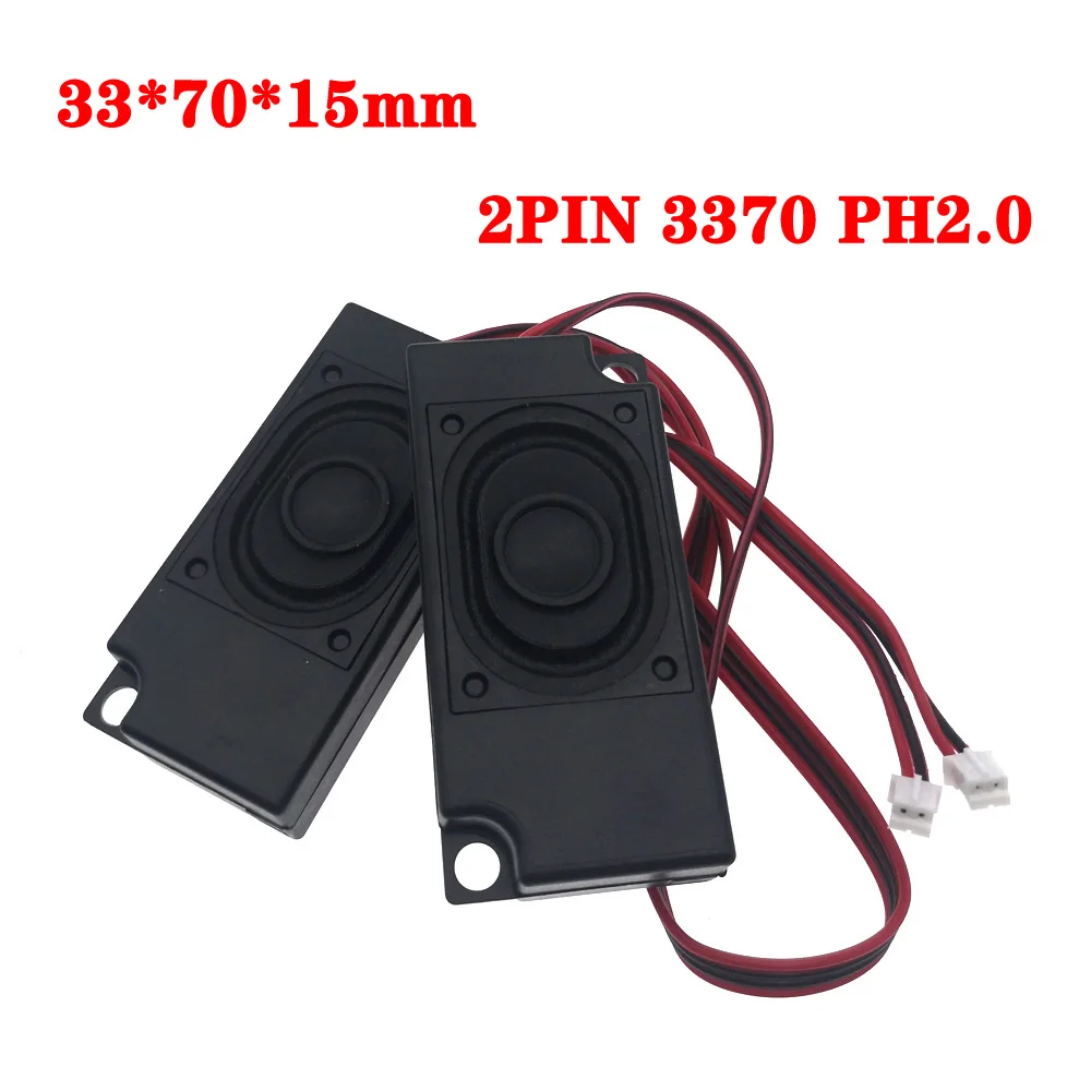 

1Pair LCD Monitor/TV Speaker Horn 8 ohm 2W/8 ohm 3W 3718 5318 6423 3370 Touch advertising machine digital home computer speaker