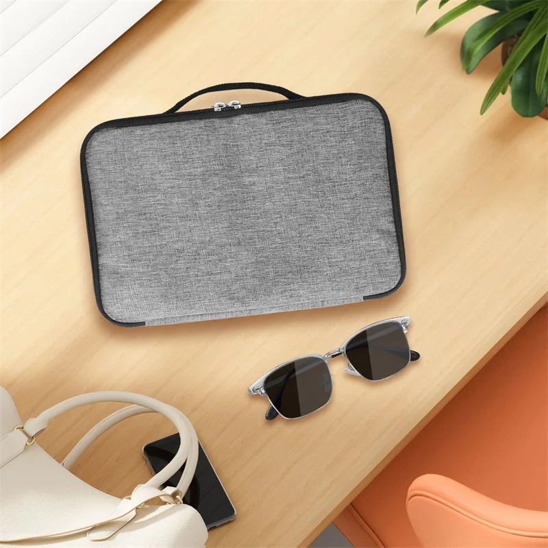 Travel Sunglasses Organizer, Portable Sunglasses Case for Multiple Pairs, Eyeglasses Storage Holder Cosmetic Bags for Men Women