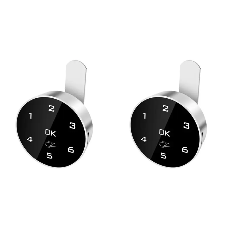 

Электронный замок для шкафчика ABRU-2X, умный электронный замок для шкафчика, с двумя способами разблокировки A