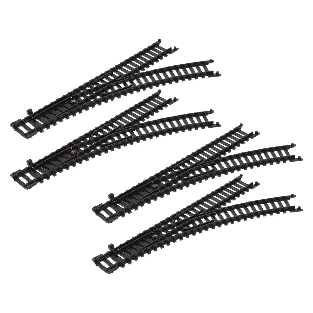 

Electric Train Track Accessories 2 Pairs Small Railway Bridge Toys Plastic Tracks for Kids Toddler Playset Locomotive Train