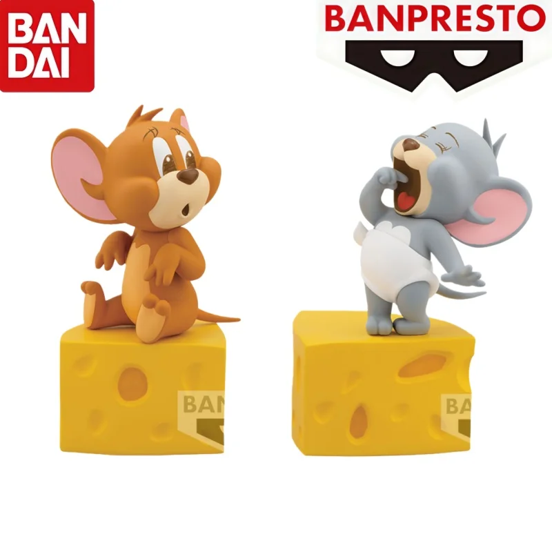 

Bandai оригинальная фигурка Tuffy I LOVE Cheese Jerry Tuffy, игрушки для детей, подарок, Коллекционная модель, украшения