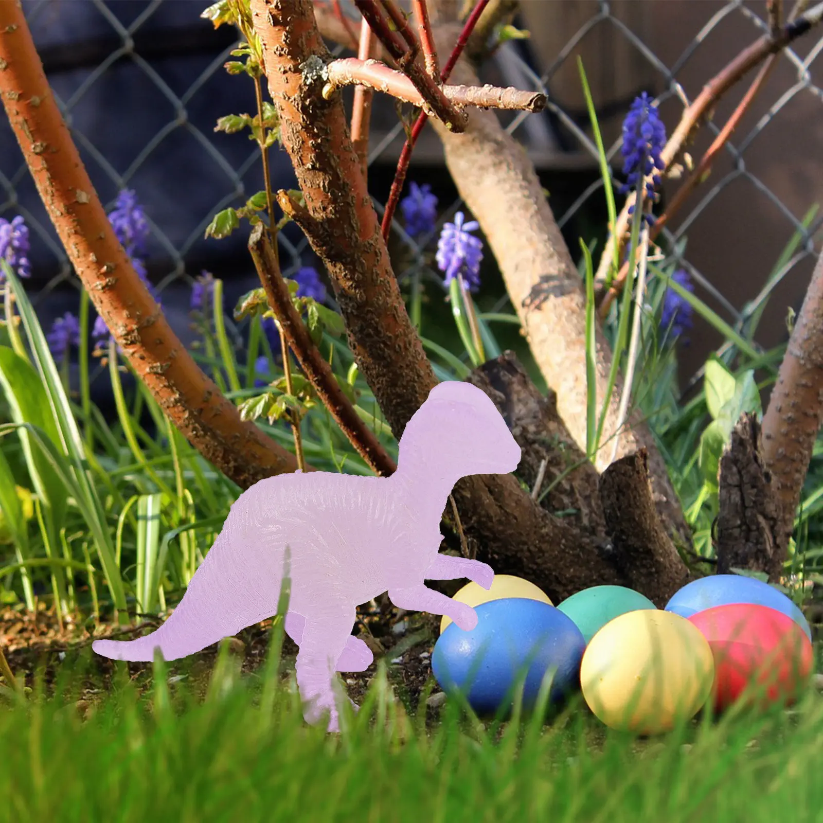 

48 Pcs Miniature Dinosaur Figures Glow Dark Dinosaurs The PVC Model Action Toys