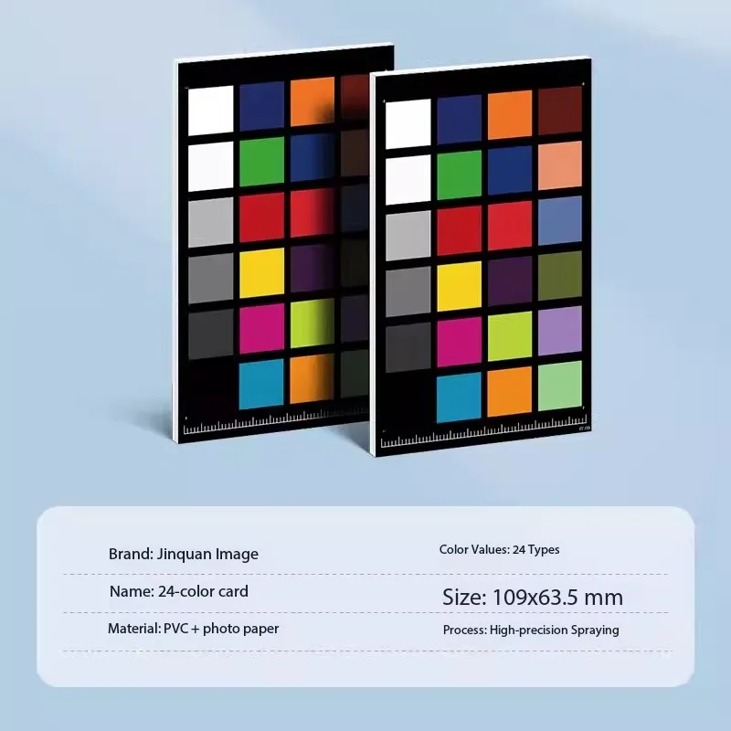 24 Color Test Chart Balancing Card Palette Digital Correction  General lab for  correction  card matching