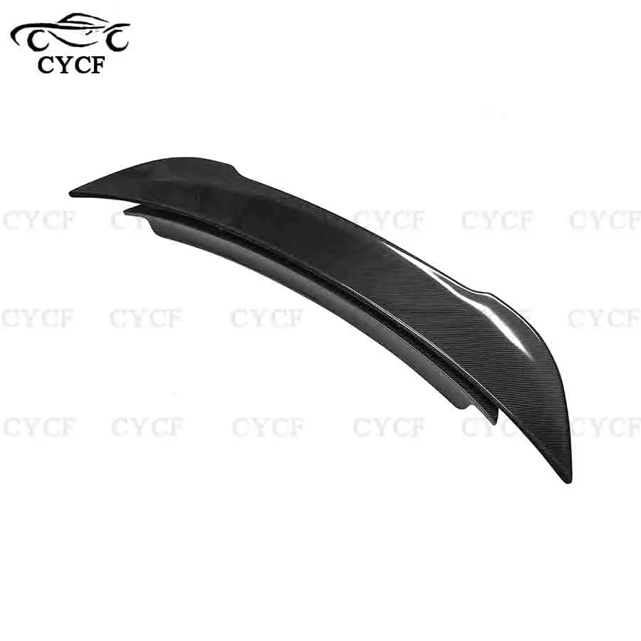 For Porsche Panamera 970 970.1 970.2 2009-2016 High quality carbon fiber ducktail rear spoiler wing trunk wing splitter Car