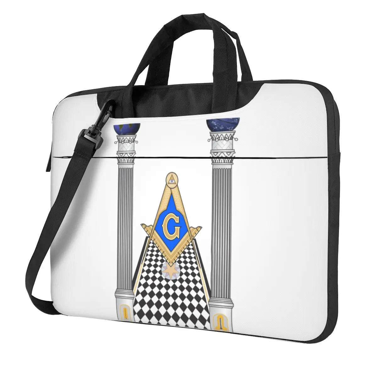 masonic mason mason bolsa para laptop mason para macbook air pro acer dell sleeve case elegante travelmate 13 14 15 156 pastas 01