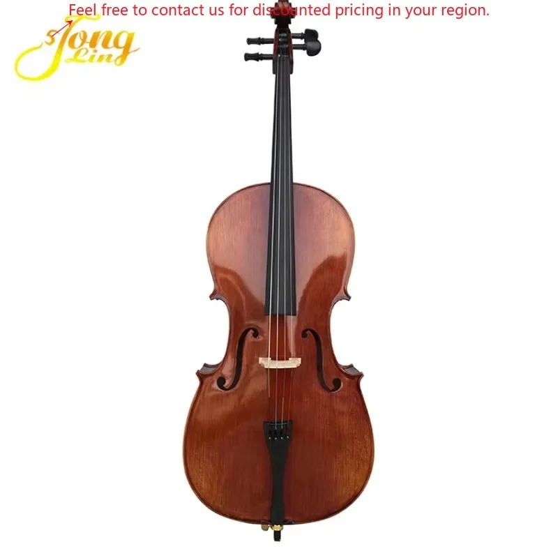 

TL012 Tongling Brand Flamed Student Handmade Varnish Cello