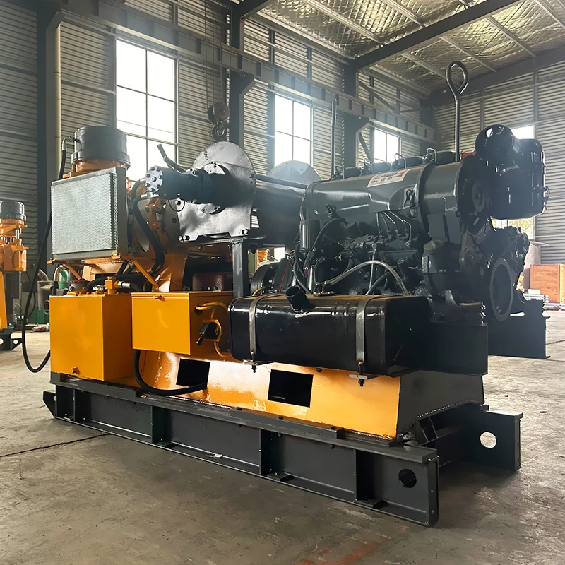 

Customized Portable Diesel Powered SPT Gold Ore Mining Core sample Driling Rig New 200m/300m Crawler XY-3 Water Well Rig Machine