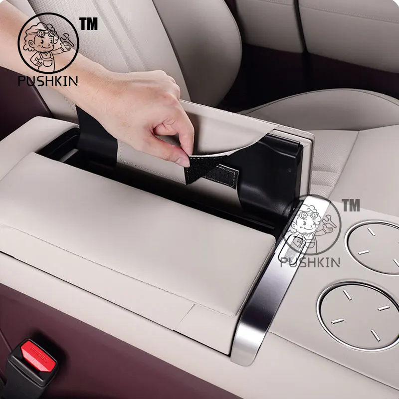 Xiaomi YU7 2025用センターコンソールアームレストブースターパッド内装改造収納アクセサリー