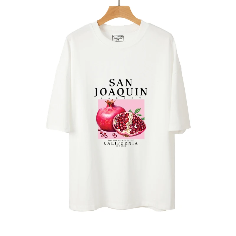 24cm Fashion Vibrant Fruit Heat Transfer Prints Lemon, pomegranate, cherry for DIY Customization and Unique Apparel Decoration