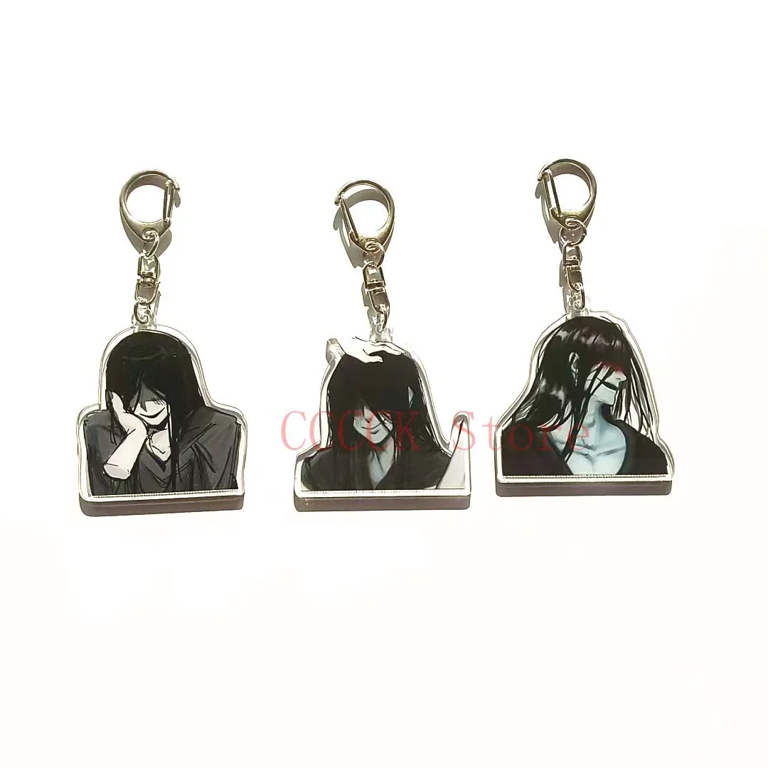 Anime Homicipher MrCrawling Acrylic Key Chain Keyring Strap Figure Hanging Accessories Bag Pendant Clothing Accessories Keychain