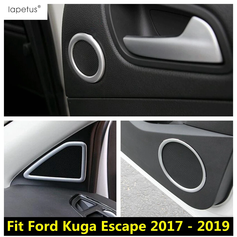 

Car Pillar A Tweeter / Door Speaker Loudspeaker Sound Ring Cover Trim Accessories Interior For Ford Kuga / Escape 2017 2018 2019