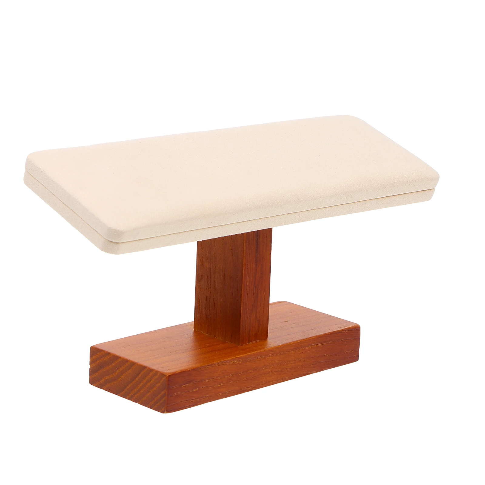 Solid Wood Bracelet Stand Watch Display Rack Jewelry Organizer Holder Sturdy Long Use Flat Edges Scratch Protection Innovative