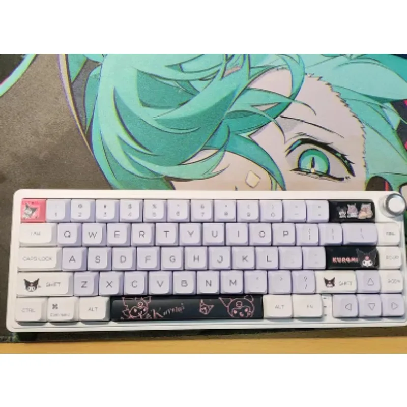 R65 Mechanical Keyboard 3 Mode Bluetooth Wireless Keyboard 65% Layout 66 Keys RGB Backlight Keycap PBT Hot Swap Gaming Keyboard