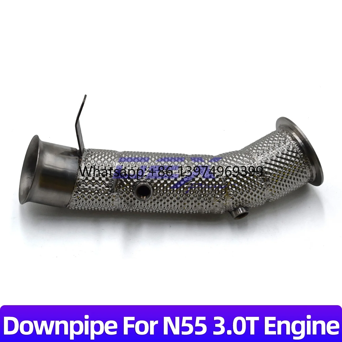 DEX Downpipe for N55 3.0T Engine SS304 With Heat Shield for M135i M235i F20/F21/F22/F23 F3X 335i 435i High Performance Down Pipe