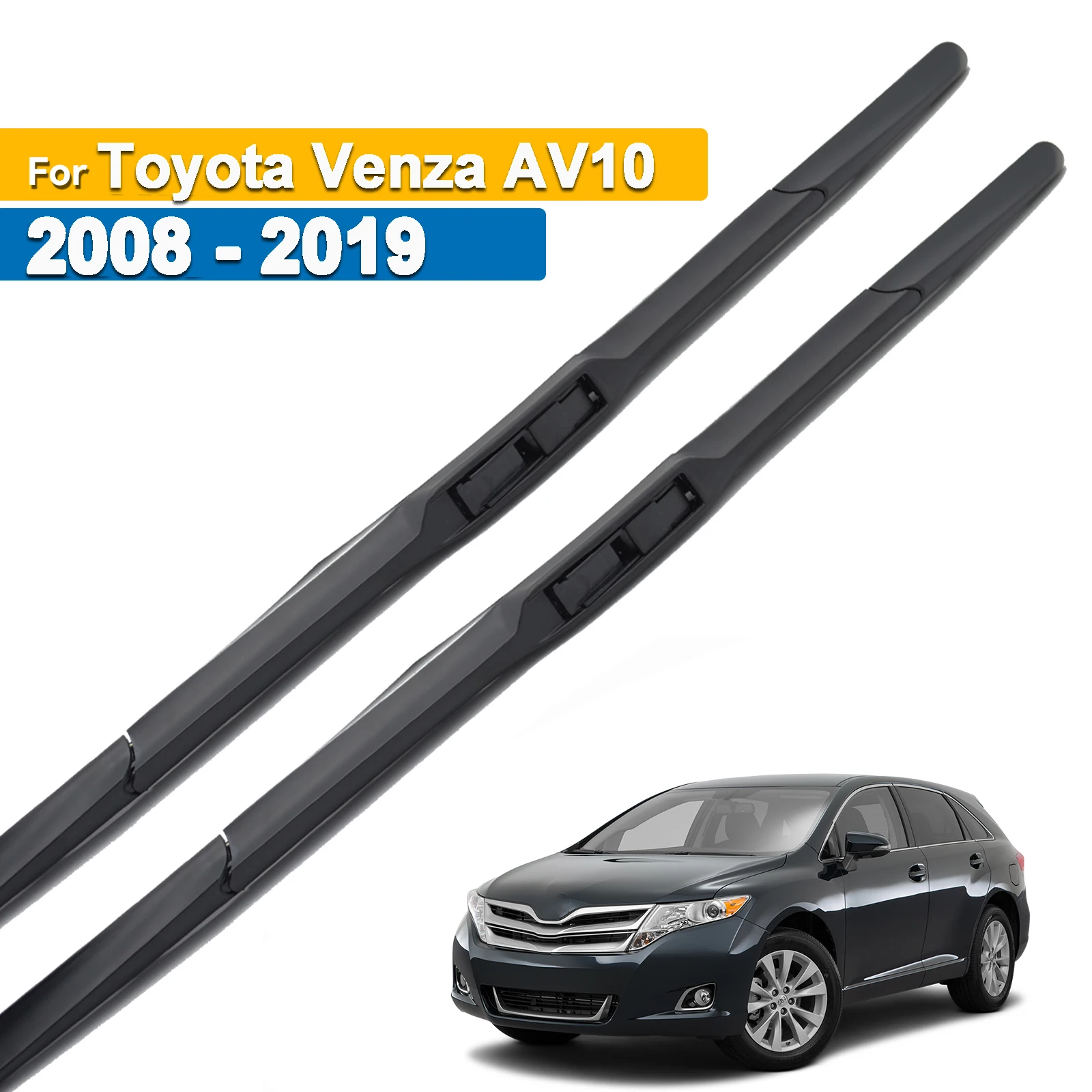 

Стеклоочиститель Erick's LHD, передние гибридные щетки стеклоочистителя для Toyota Venza AV10 2008-2019, щетки для лобового стекла 26 "+ 22"