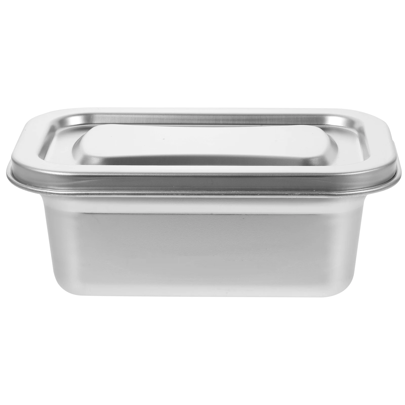 

Ice Cream Box Tub Container Metal No Churn Freezer Containers Stainless Steel Father
