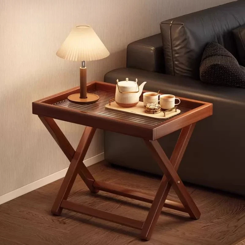 cx  sofa side living room household small medieval side table bedroom bedside rack