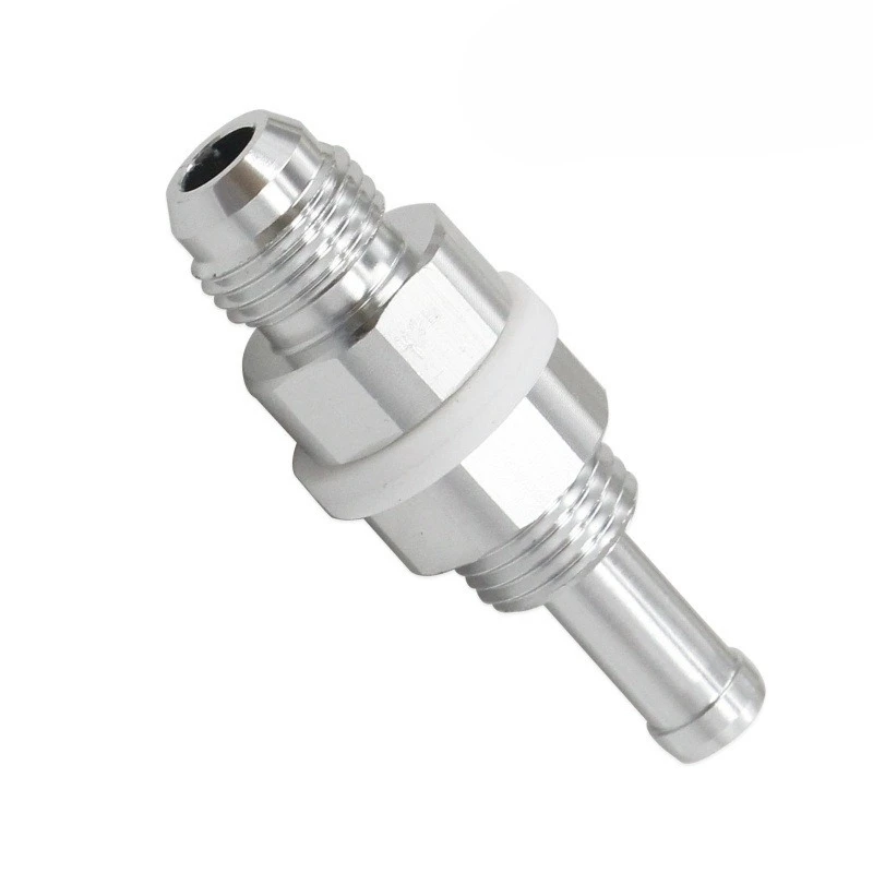 

AN6 - 5/16 AN8 - 3/8 Hose Barb Fuel Pump Tank Adapter Connector