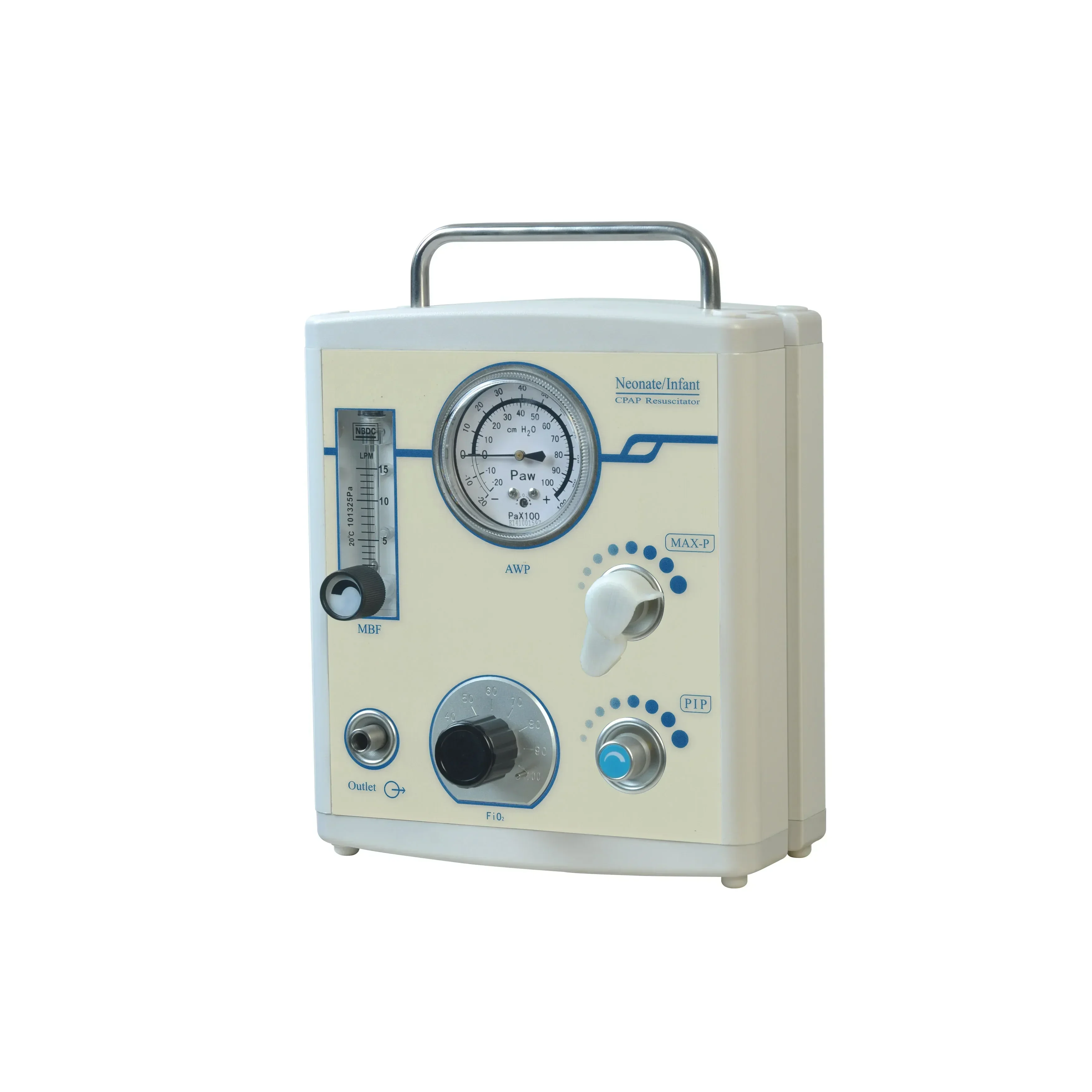 

Excellen First Aid Devices Infant Resuscitator Manual Automatic Pulmonary Cpap Neonatal T-piece Resuscitator For Delivery