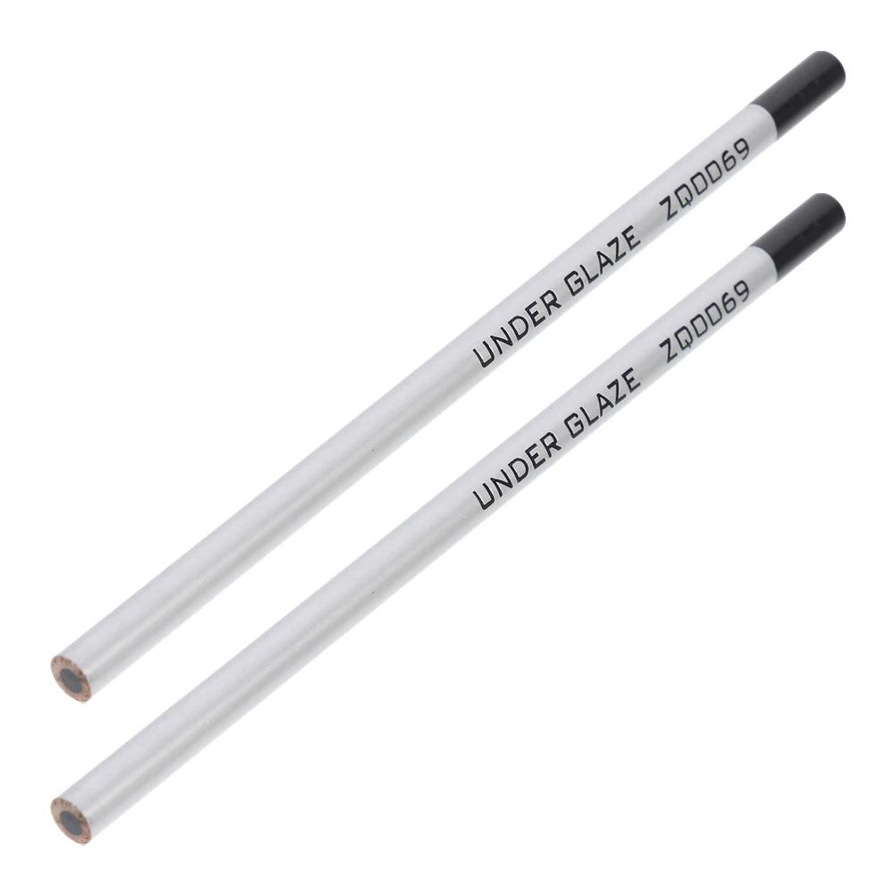 

2Pcs Ceramic Underglaze Color Pencils Pottery Art Drawing Tools Detailing Sketch Decoration Bisque Clay Painting Precision Chalk