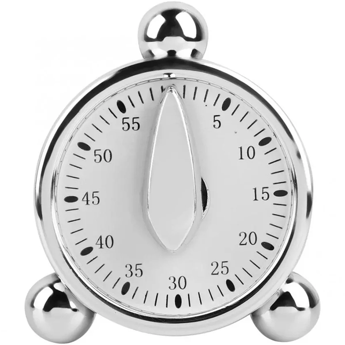 60Minute Kitchen Timer Mechanical Cooking Timer Manual Countdown Timer with Alarm Sound for Kids and Adults Baking Cooking