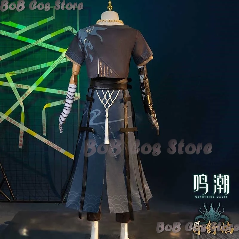 Wuthering Waves Game Geshu Lin Cosplay Uniforms Costume Men Women Clothes New Outfit Halloween Party Outfit Adult High Quality