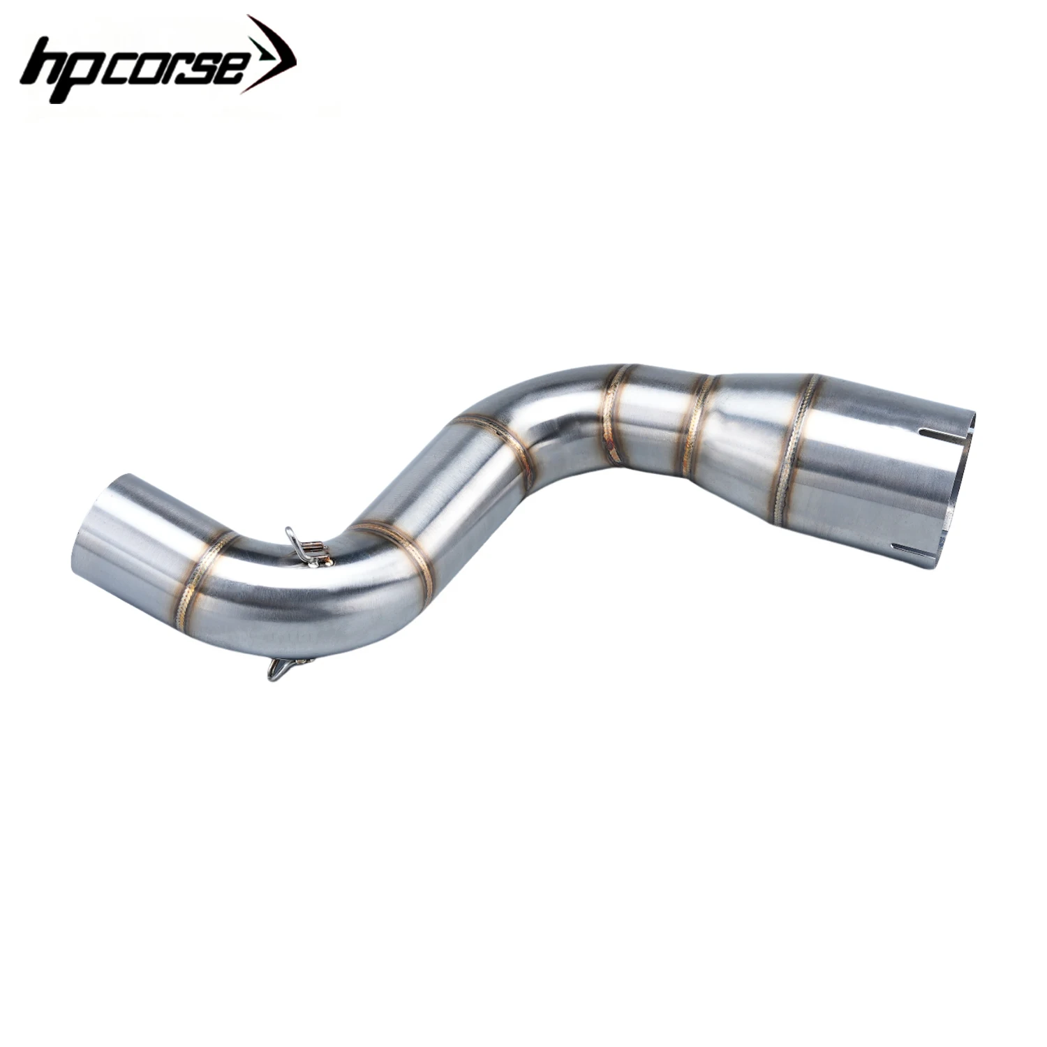 For Duke RC390/390 ADV Adventure 2020-2023 Motorcycle exhaust system modified 51mm muffler intermediate link pipe - view 2