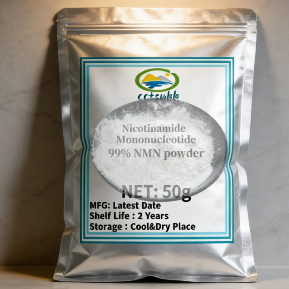 

99% никотинамид мононуклеотид (NMN) в порошке: отбеливание кожи, антивозрастной эффект, добавка для лица, для женщин и мужчин, косметические ингредиенты для тела