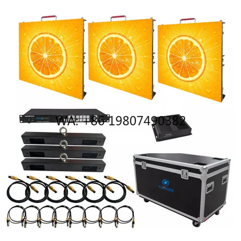 3840Hz High Refresh LED Panel Stage Rental Screen For Concert Church Stadium Outdoor Music Event Visual Equipment