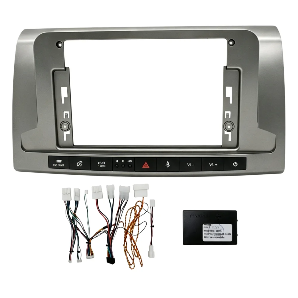12.3 Inch Car Radio Fascia Frame For Toyota Estima Previa Tarago 2006 LHD Android Stereo Dashboard Panel Trim Kit