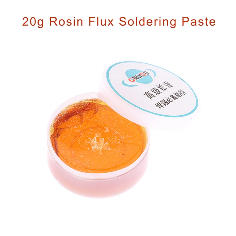 

20G Rosin Flux Soldering Paste High Purity Welding Flux Soldering Tin Cream Welding Grease Paste Flux for PCB BGA PGA SMD Repair