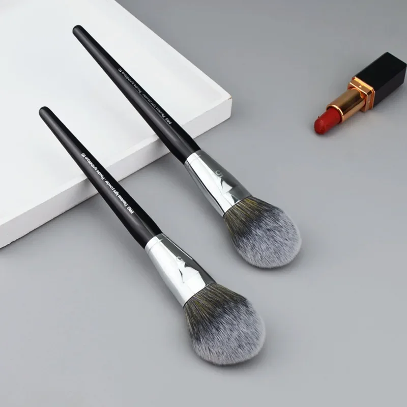 PRO Light Loose Powder Makeup Brush #50 - Tapered Shaped Light Air Powder Finish Beauty Cosmetics Blush Blender Brush Tool